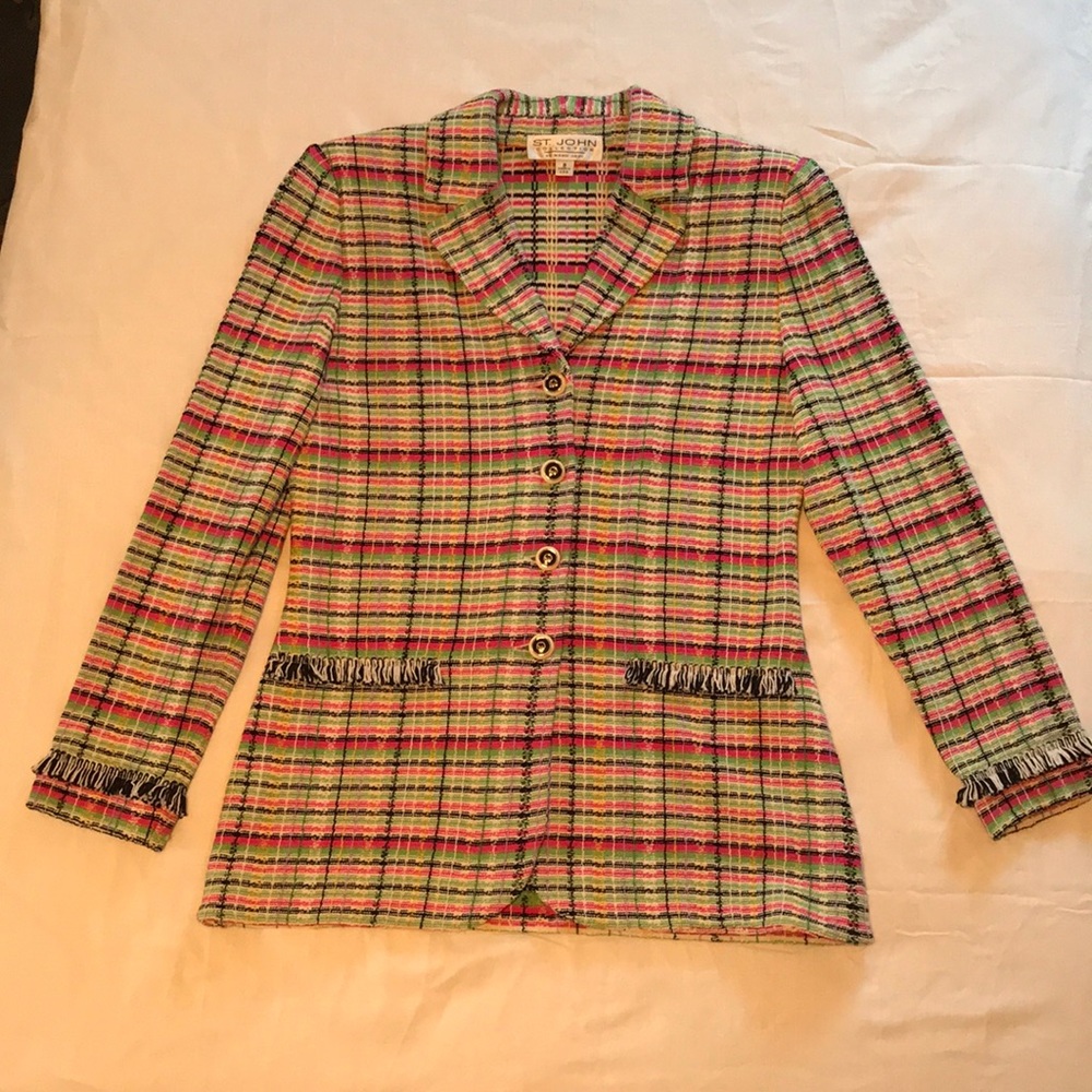 St. John signature knit suit